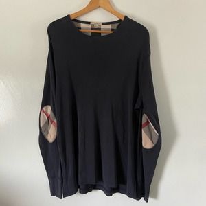 Women’s Burberry Patch Work Black Casual Top Size XXL